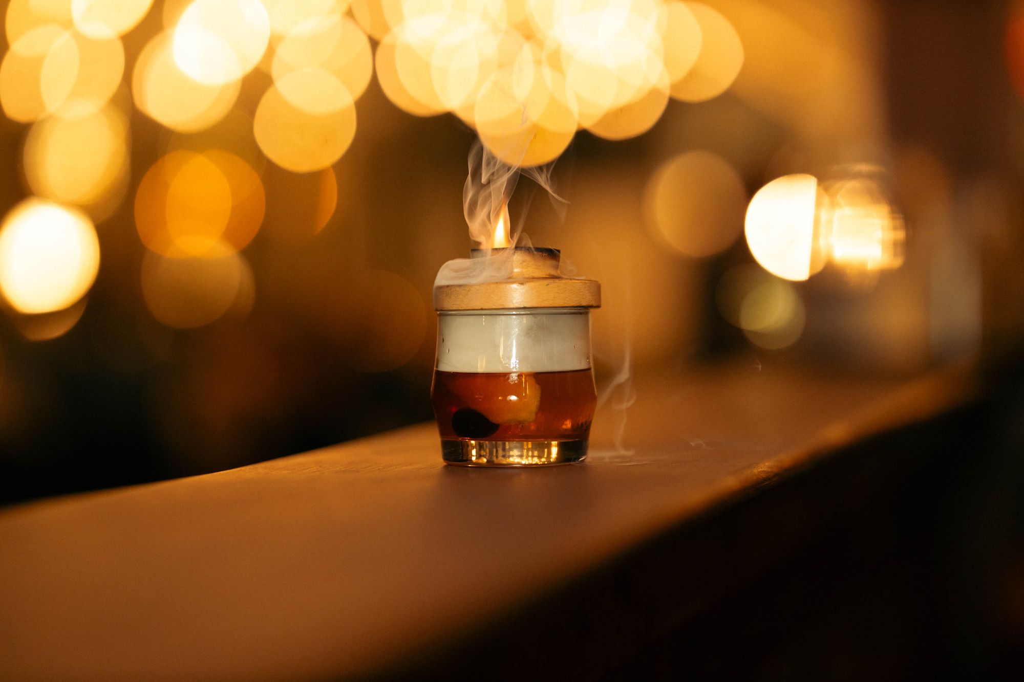 Elevated old fashioned.